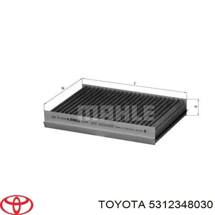  Toyota 5312348030 ціна, від 34.32 USD