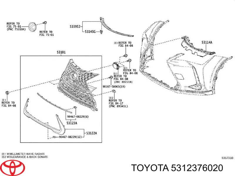 5312376020 Toyota 