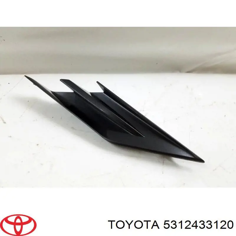 Молдинг решітки радіатора, лівий 5312433120 Toyota