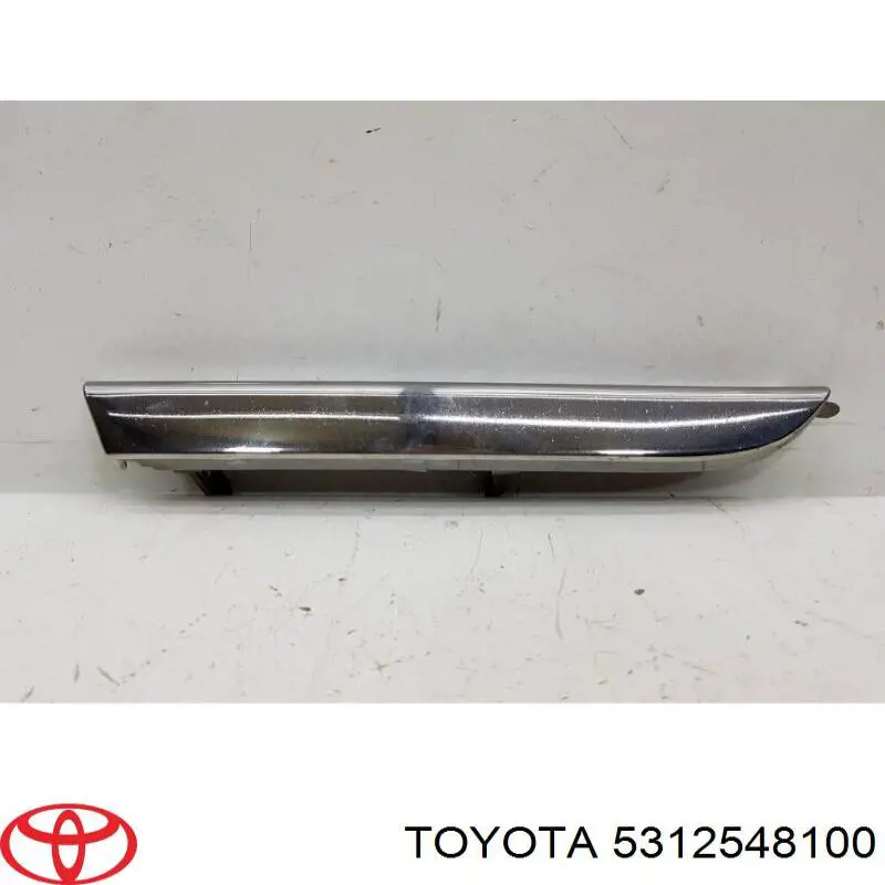 Молдинг переднього бампера, правий Toyota 5312548100 ціна, від 47.06 USD