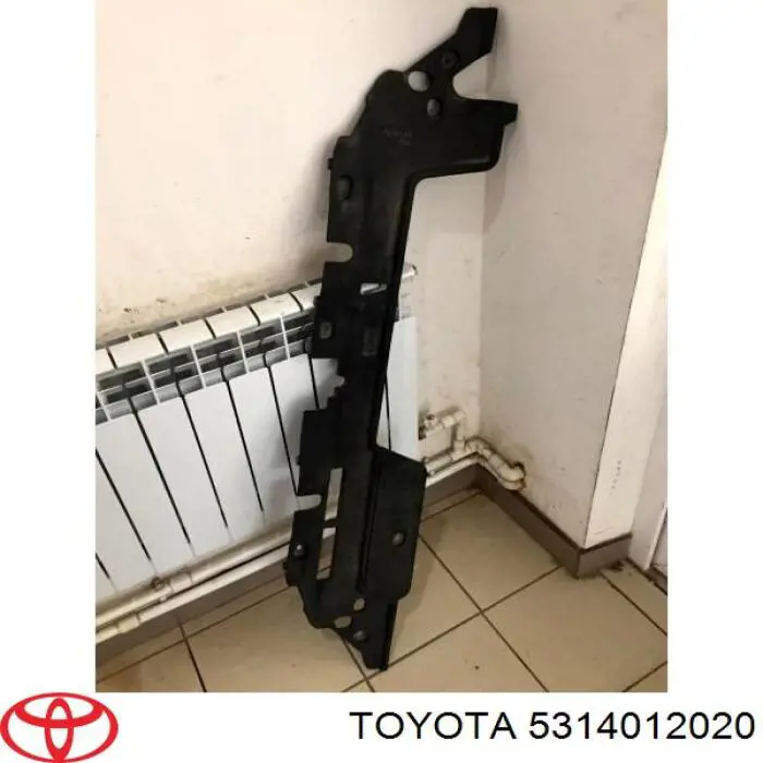 Повітропровід / дефлектор радіатора, верхній Toyota 5314012020 ціна, від 39.60 USD