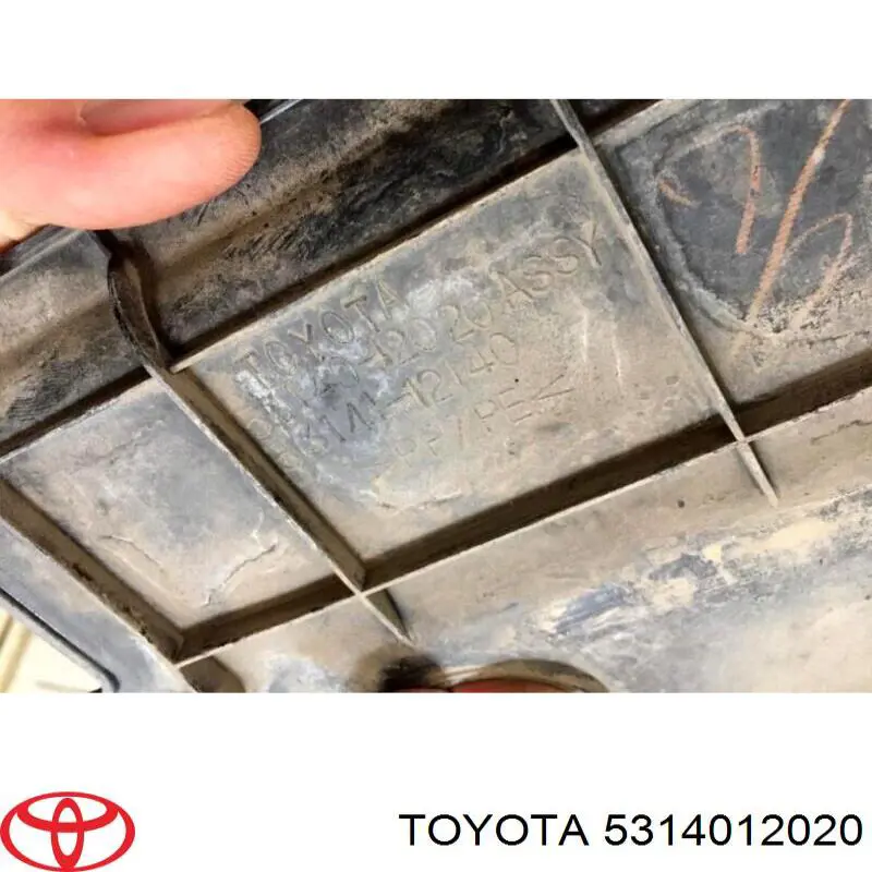 5314012020 Toyota повітропровід / дефлектор радіатора, верхній