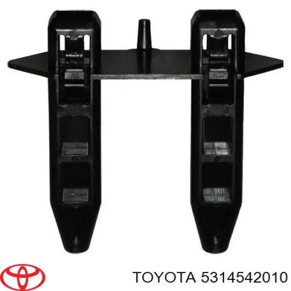 Пістон (кліп) кріплення решітки радіатора до панелі Toyota RAV4 2 (XA2) (Тойота Рав4)