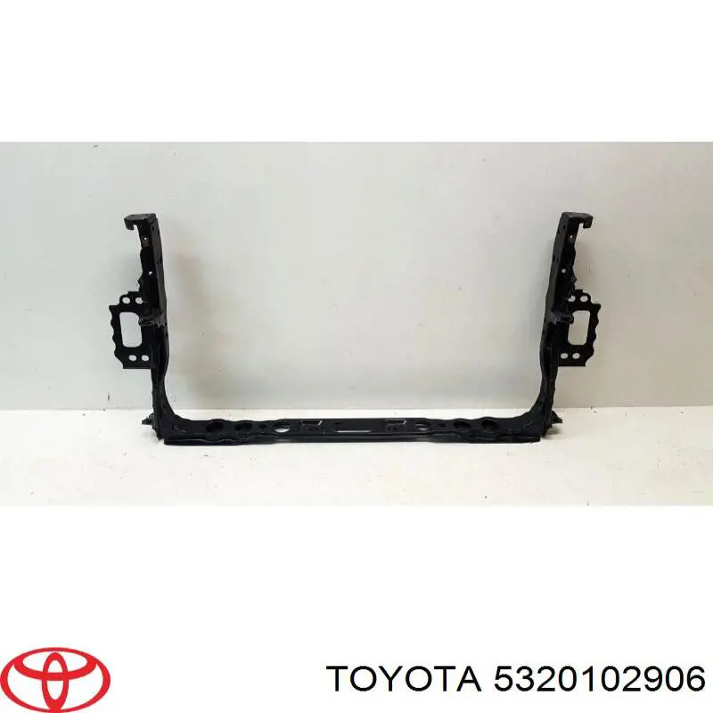 5320102906 Toyota супорт радіатора в зборі/монтажна панель кріплення фар