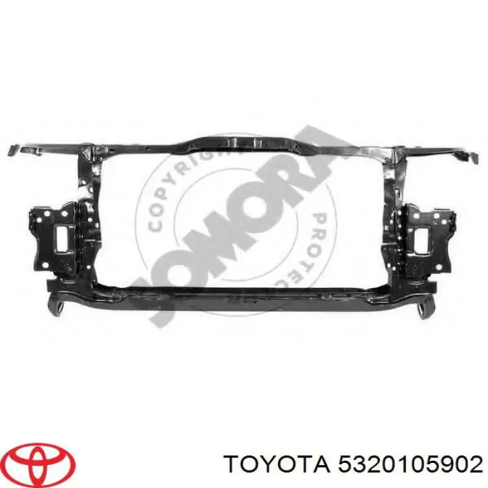 Панель передня Toyota 5320105902 ціна, від 63.34 USD