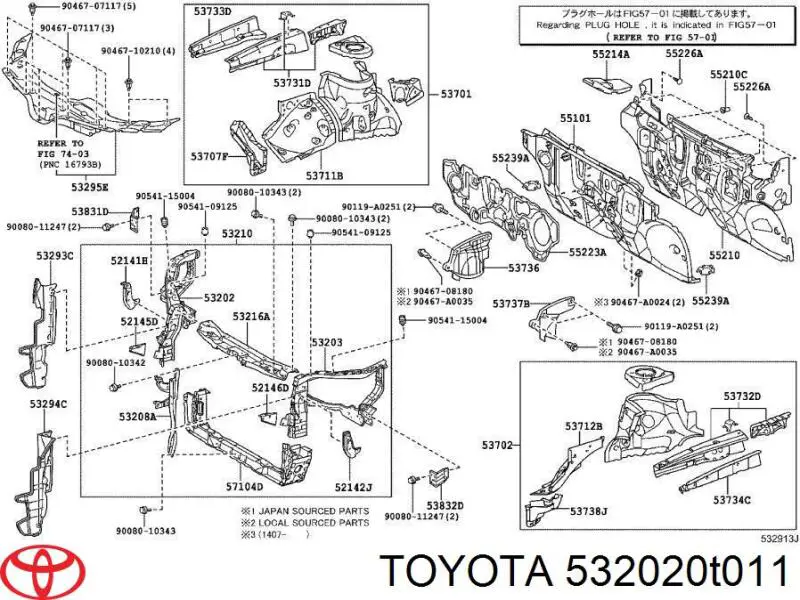  532020T011 Toyota