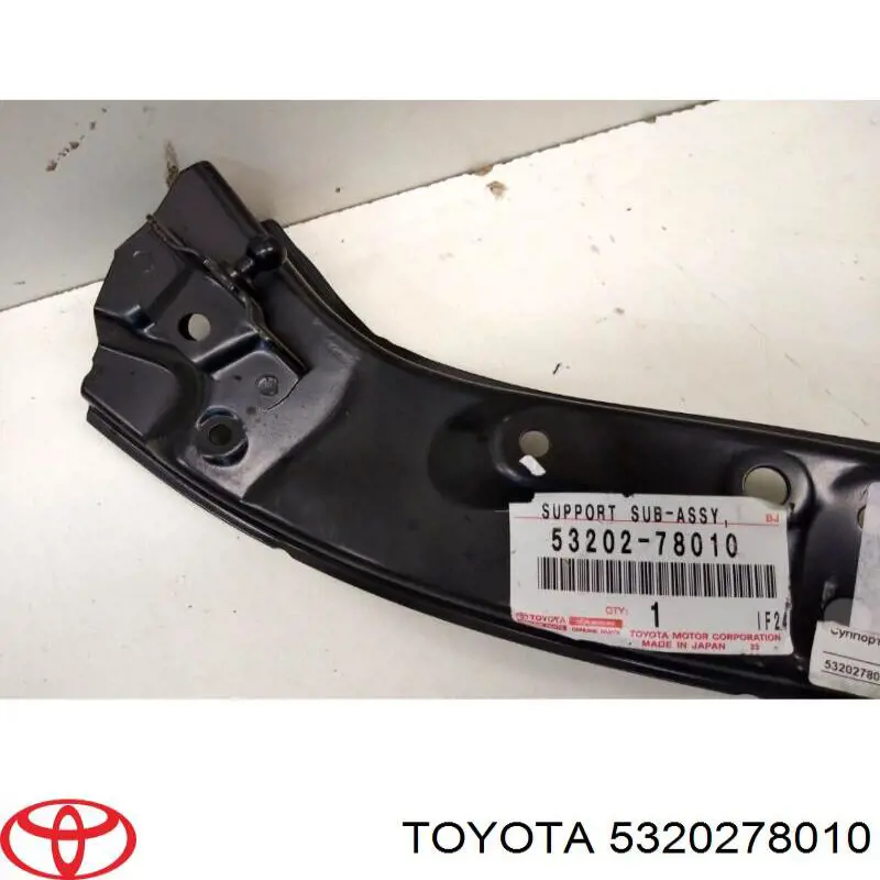 Супорт радіатора правий/монтажна панель кріплення фар Toyota 5320278010 ціна, від 38.15 USD