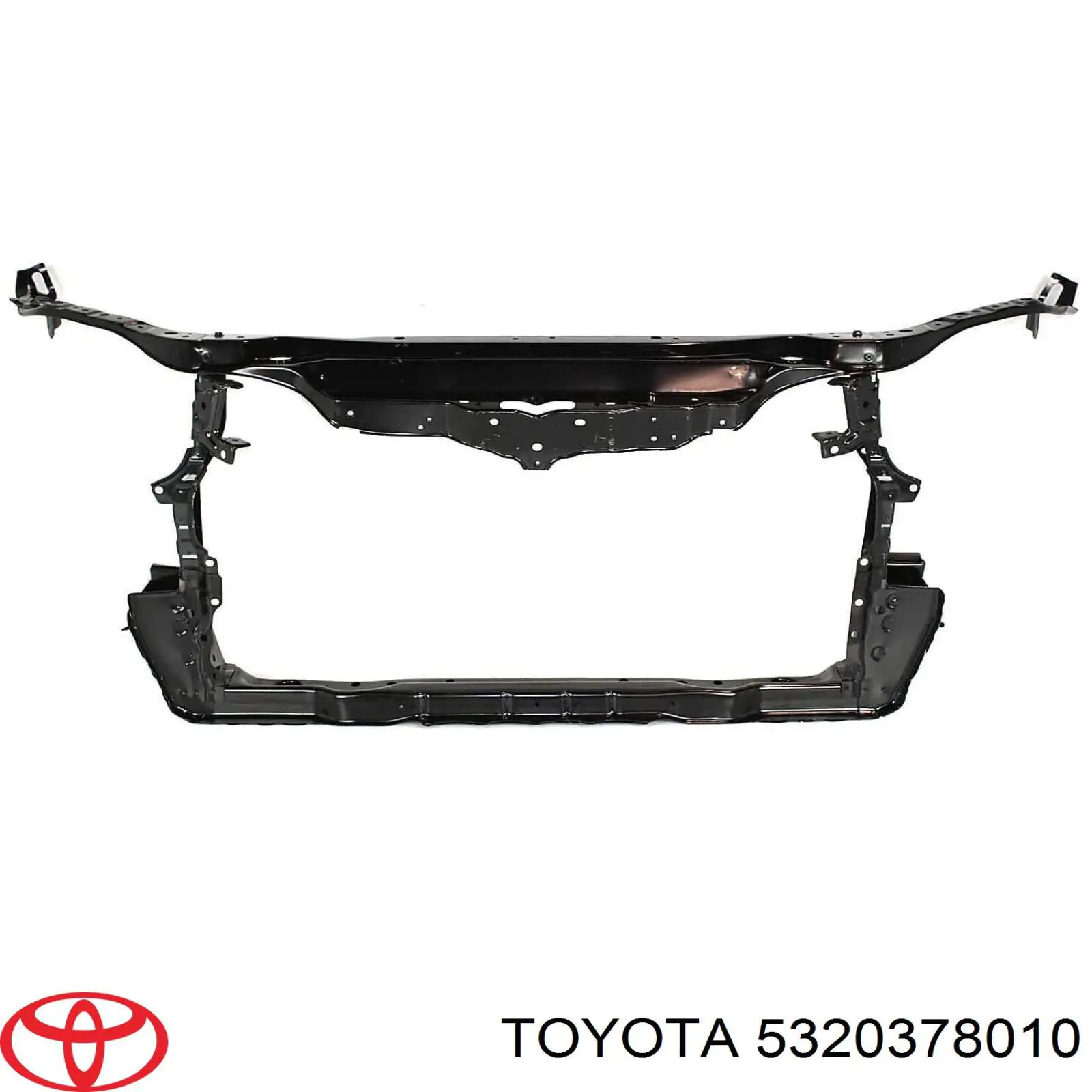 Рамка радіатора ліва Toyota 5320378010 ціна, від 31.20 USD