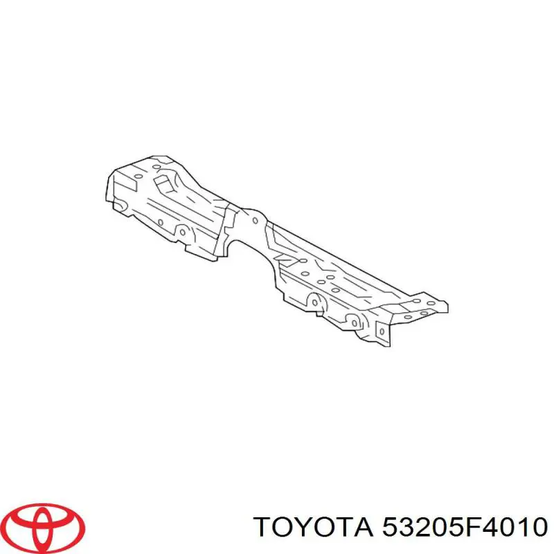 Рамка радіатора верхня Toyota 53205F4010 ціна, від 39.17 USD