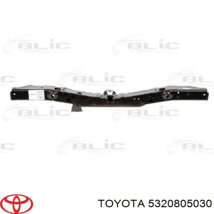 Купити 5320805030 Toyota Супорт радіатора верхній/монтажна панель кріплення фар