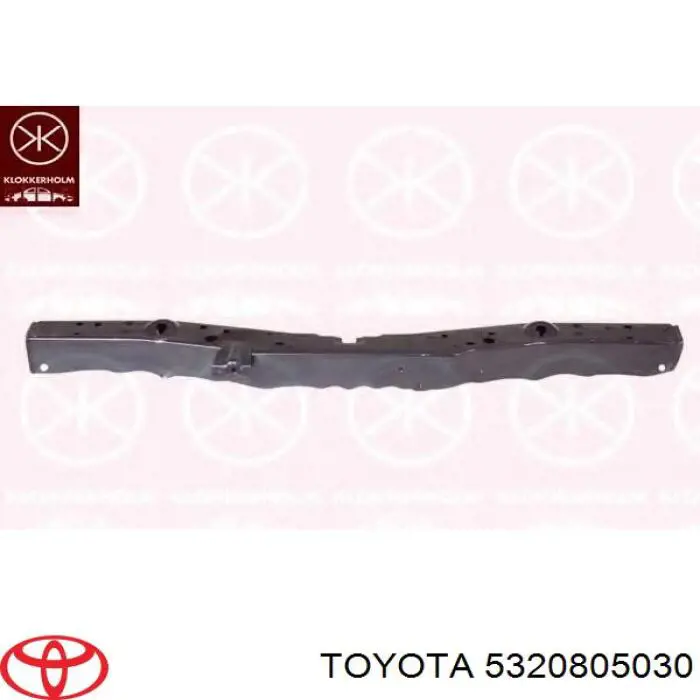 5320805030 Toyota супорт радіатора верхній/монтажна панель кріплення фар