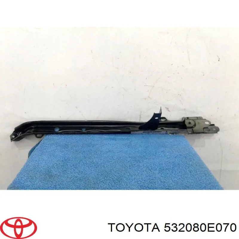 Супорт радіатора вертикальний/монтажна панель кріплення фар Toyota 532080E070 ціна, від 34.31 USD