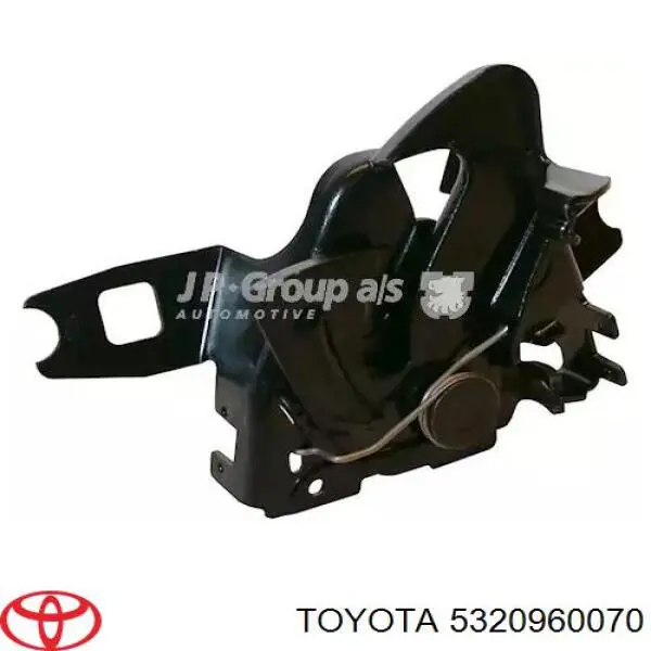Кронштейн замку капоту Toyota 5320960070 ціна, від 31.74 USD