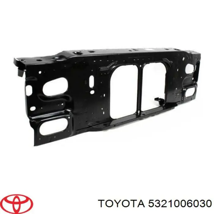 5321006030 Toyota супорт радіатора в зборі/монтажна панель кріплення фар