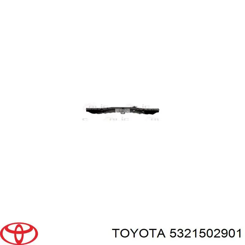 Супорт радіатора нижній/монтажна панель кріплення фар Toyota Prius (ZVW30) (Тойота Пріус)