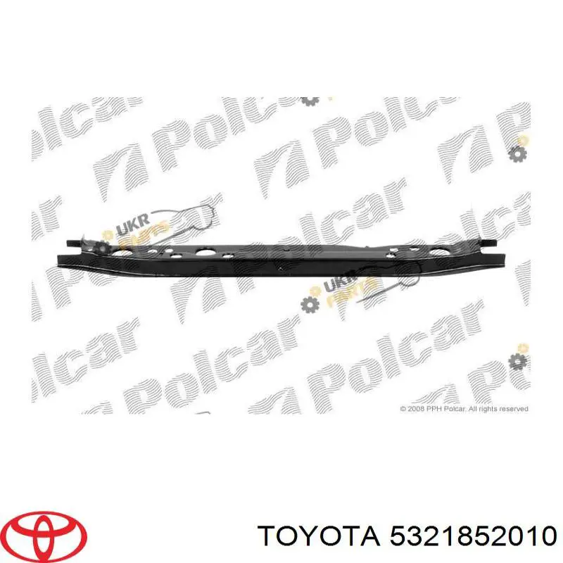 5321852010 Toyota супорт радіатора нижній/монтажна панель кріплення фар
