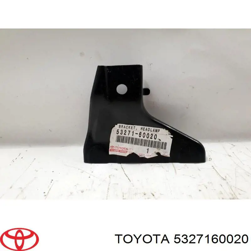 5327160020 Toyota Кронштейн-адаптер кріплення фари передньої, правої