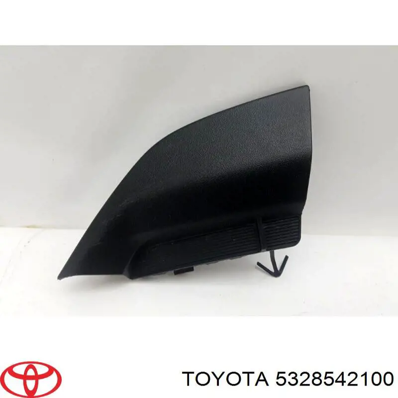 Заглушка бампера буксирувального гака, передня права Toyota 5328542100 ціна, від 10.44 USD