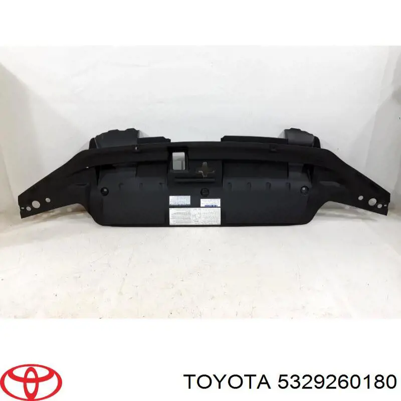 5329260180 Toyota Накладка верхня передній панелі / супорта радіатора