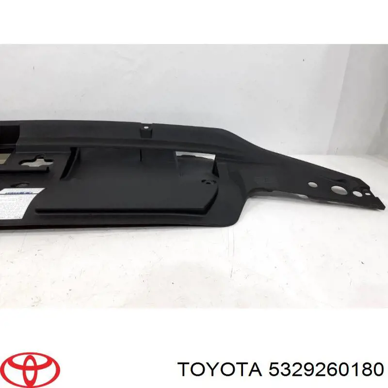 Купити 5329260180 Toyota Накладка верхня передньої панелі/супорту радіатора