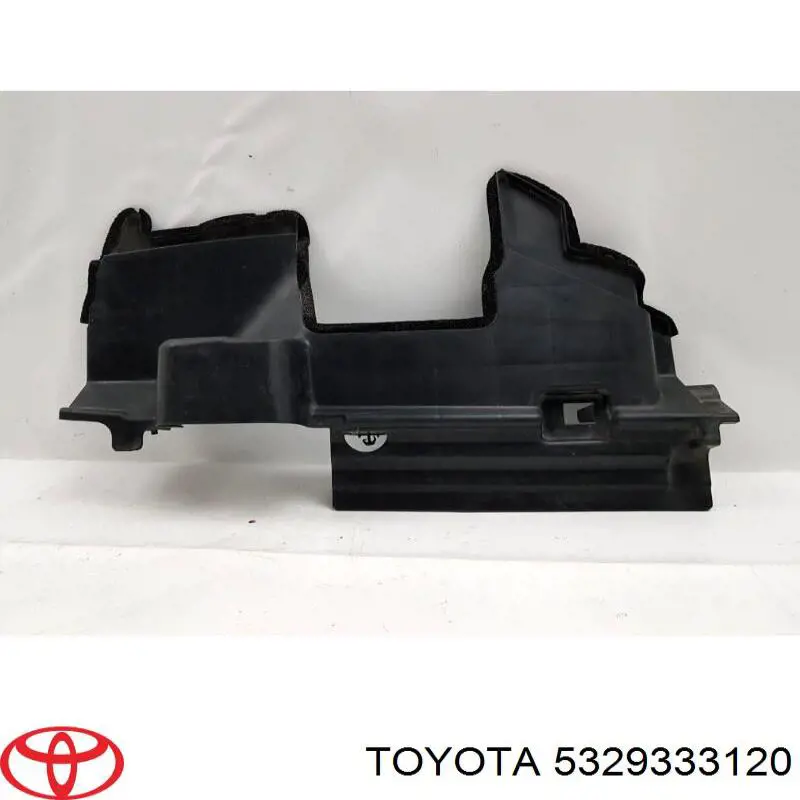 Повітропровід (дефлектор) радіатора, правий Toyota 5329333120 ціна, від 51.31 USD