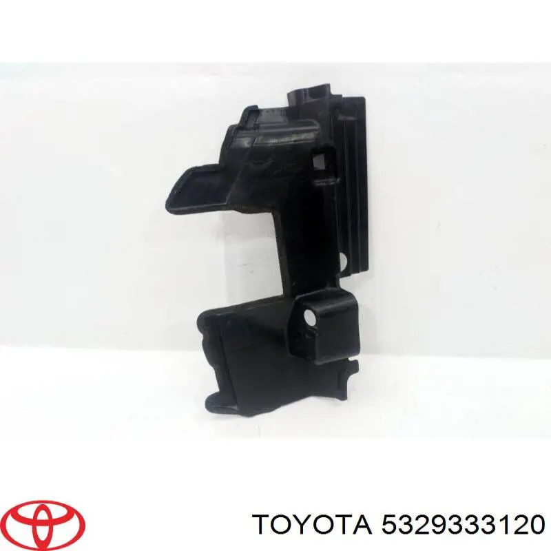 Повітропровід (дефлектор) радіатора, правий Toyota 5329333120 ціна, від 51.31 USD