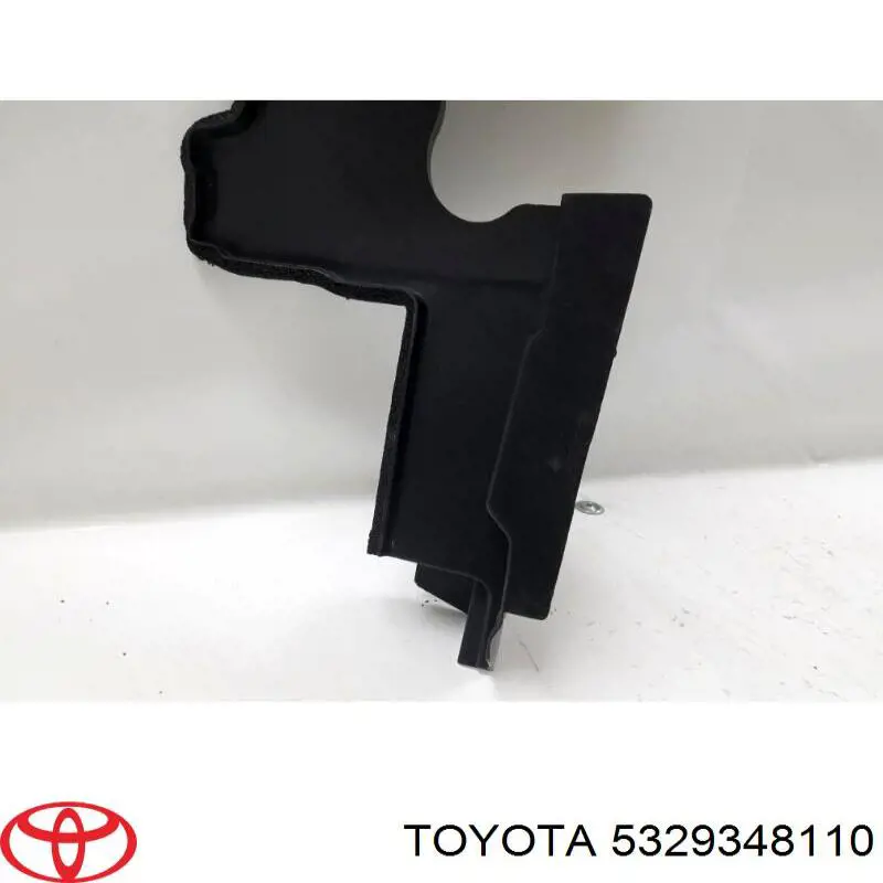 Купити 532930E070 Toyota Повітропровід (дефлектор) радіатора, правий