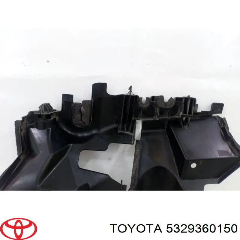 Повітропровід (дефлектор) радіатора, правий 5329360150 Toyota