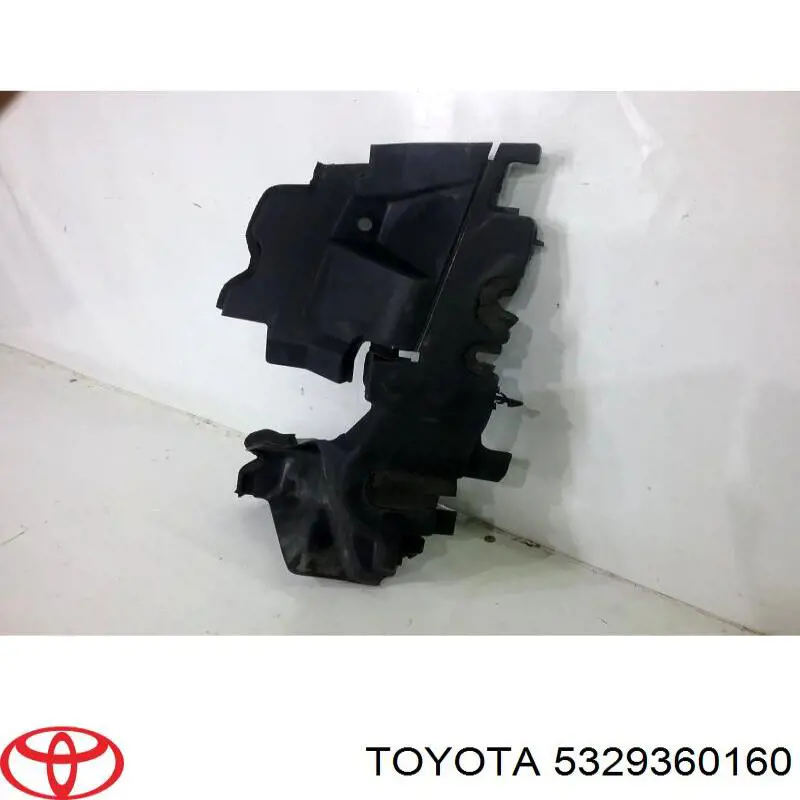 Повітропровід (дефлектор) радіатора, правий Toyota 5329360160 ціна, від 114.77 USD