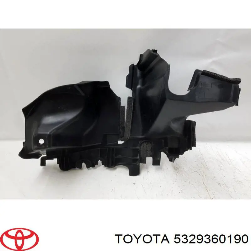 Повітропровід (дефлектор) радіатора, правий 5329360190 Toyota