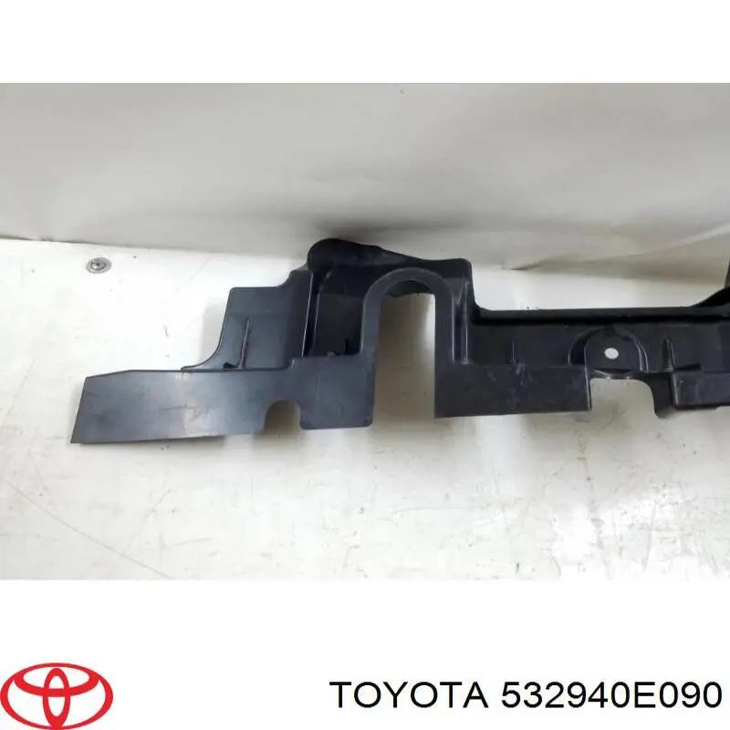 Повітропровід (дефлектор) радіатора, лівий Toyota 532940E090 ціна, від 58.22 USD