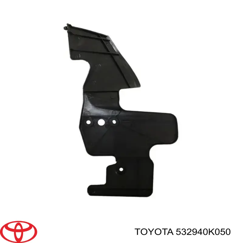 Купити 532940K050 Toyota Повітропровід (дефлектор) радіатора, лівий
