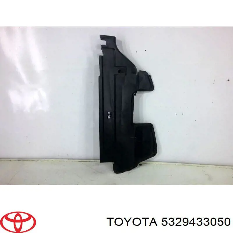 Повітропровід (дефлектор) радіатора, лівий Toyota 5329433050 ціна, від 16.39 USD