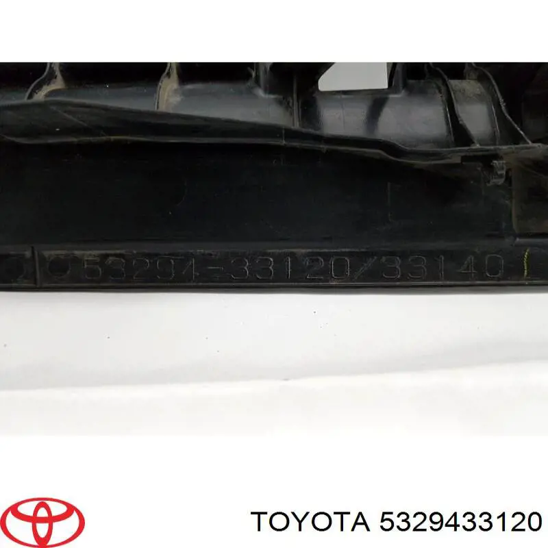 Повітропровід (дефлектор) радіатора, лівий Toyota 5329433120 ціна, від 63.35 USD