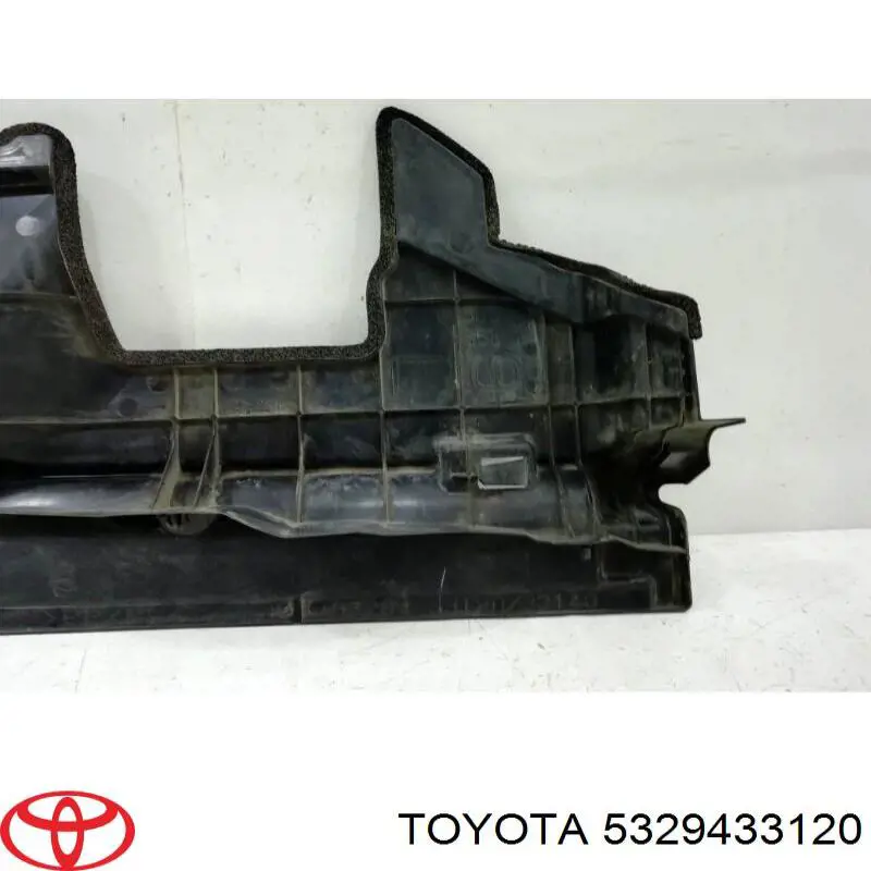 Купити 5329433120 Toyota Повітропровід (дефлектор) радіатора, лівий