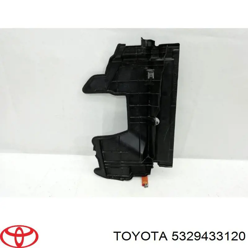 5329433120 Toyota Повітропровід (дефлектор) радіатора, лівий