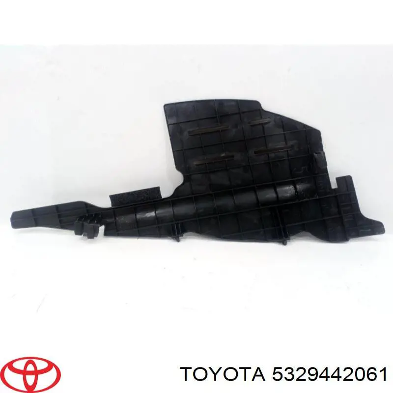 Повітропровід (дефлектор) радіатора, лівий Toyota 5329442061 ціна, від 14.36 USD