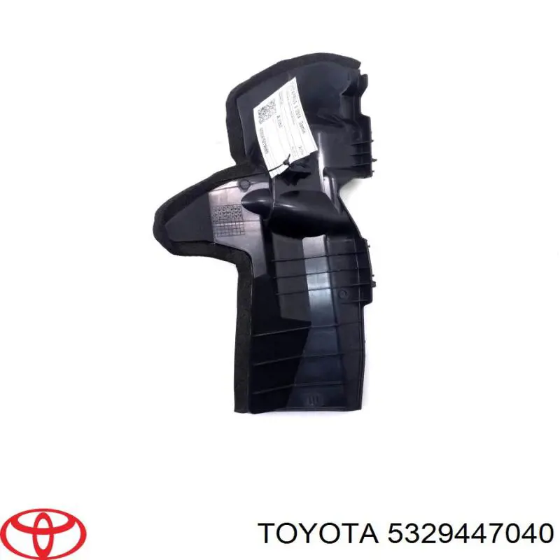 5329447040 Toyota Повітропровід (дефлектор) радіатора, лівий