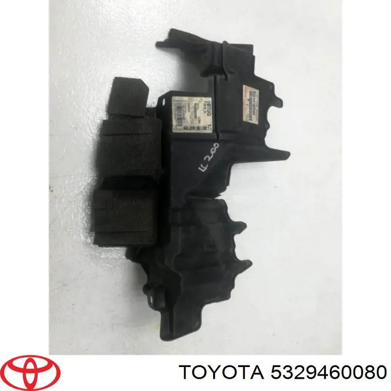 Повітропровід (дефлектор) радіатора, лівий Toyota 5329460080 ціна, від 31.92 USD