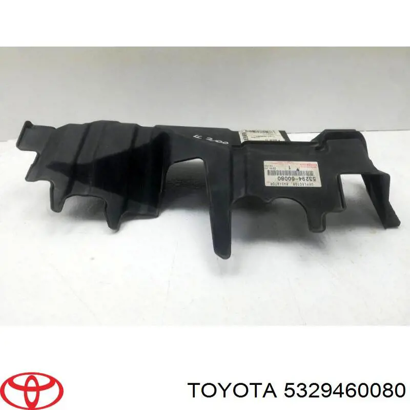5329460080 Toyota повітропровід / дефлектор радіатора, лівий