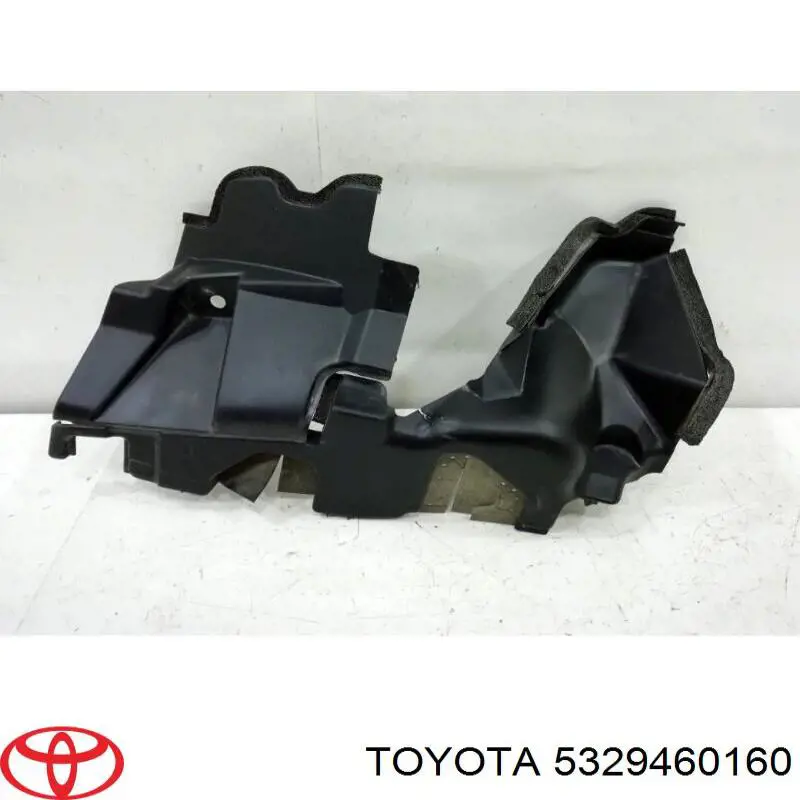 5329460160 Toyota Повітропровід (дефлектор) радіатора, лівий