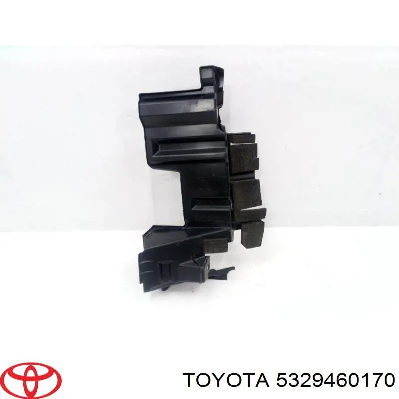 5329460170 Toyota Повітропровід (дефлектор) радіатора, лівий