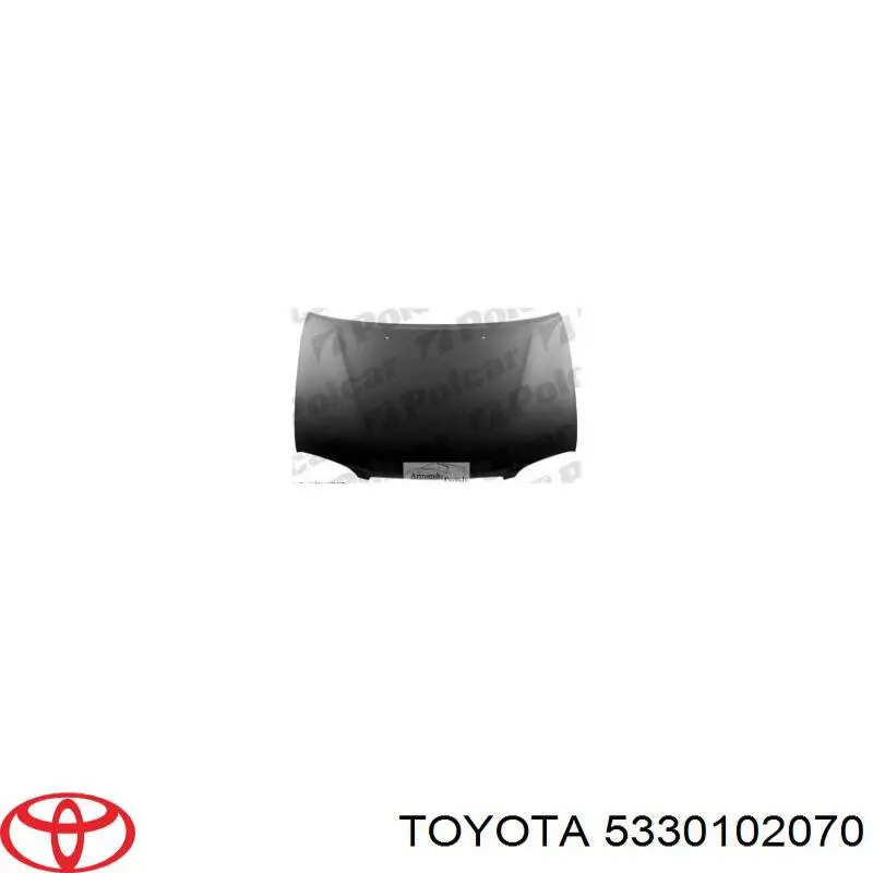 Капот на Toyota Corolla E11