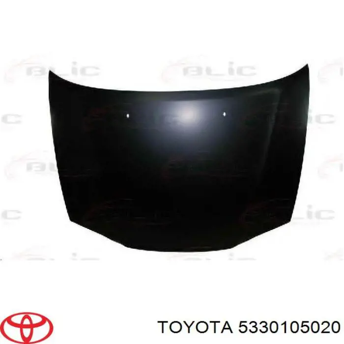 Капот на Toyota Avensis T22