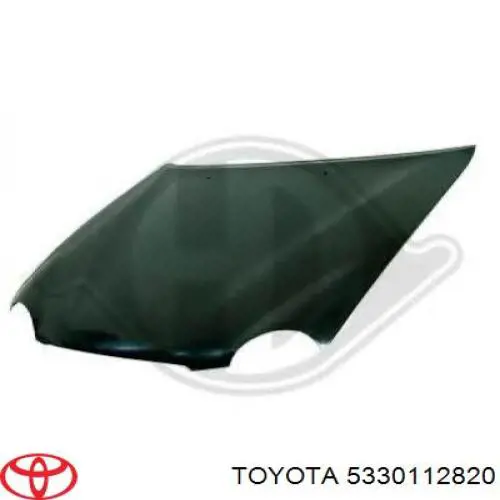 5330102060 Toyota капот