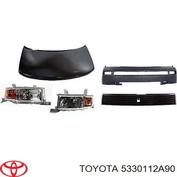5330112A90 Toyota Капот