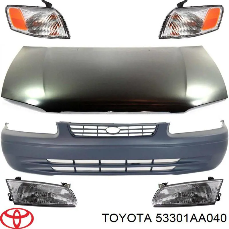 Капот на Toyota Camry V20