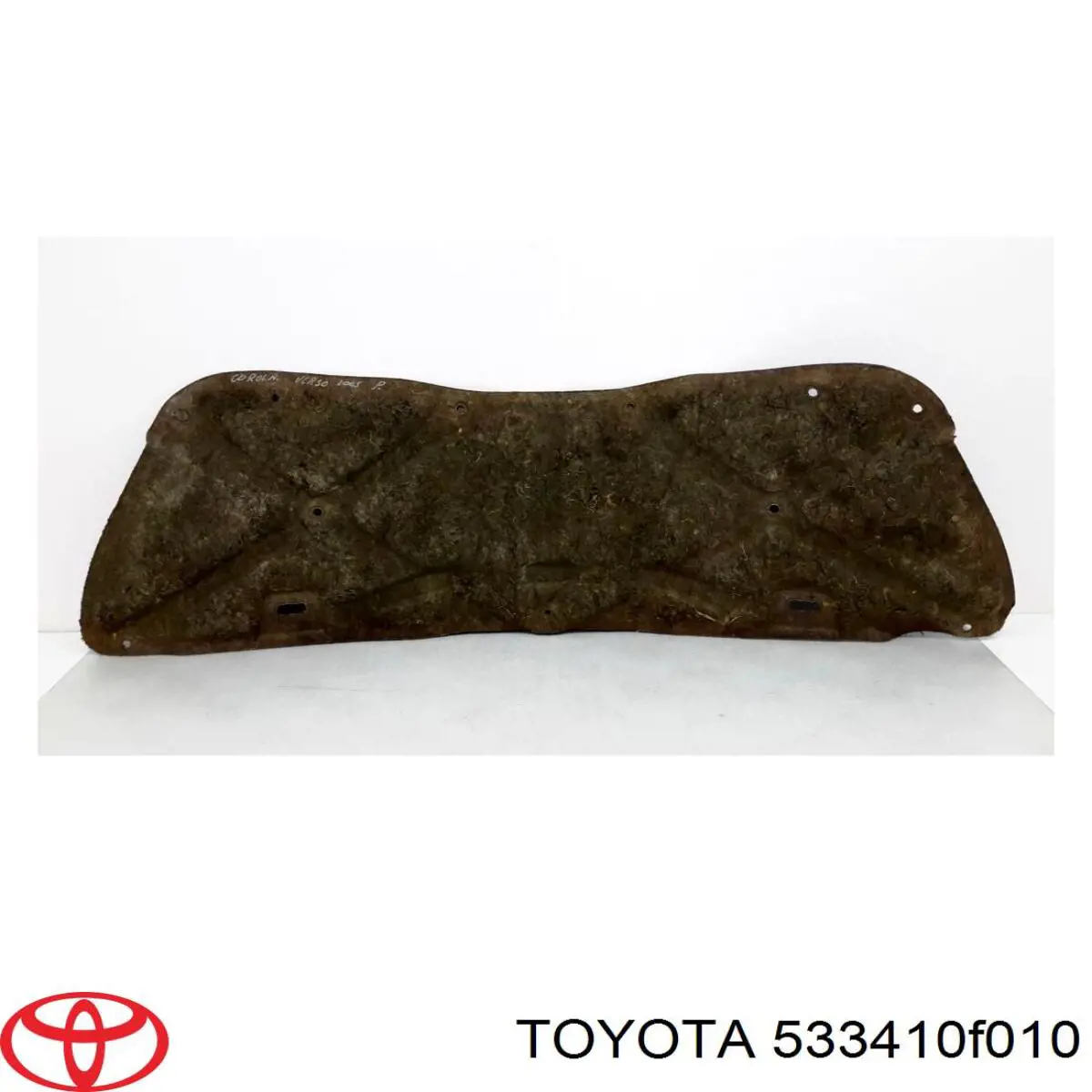 Утеплювач капота на Toyota Corolla VERSO R10