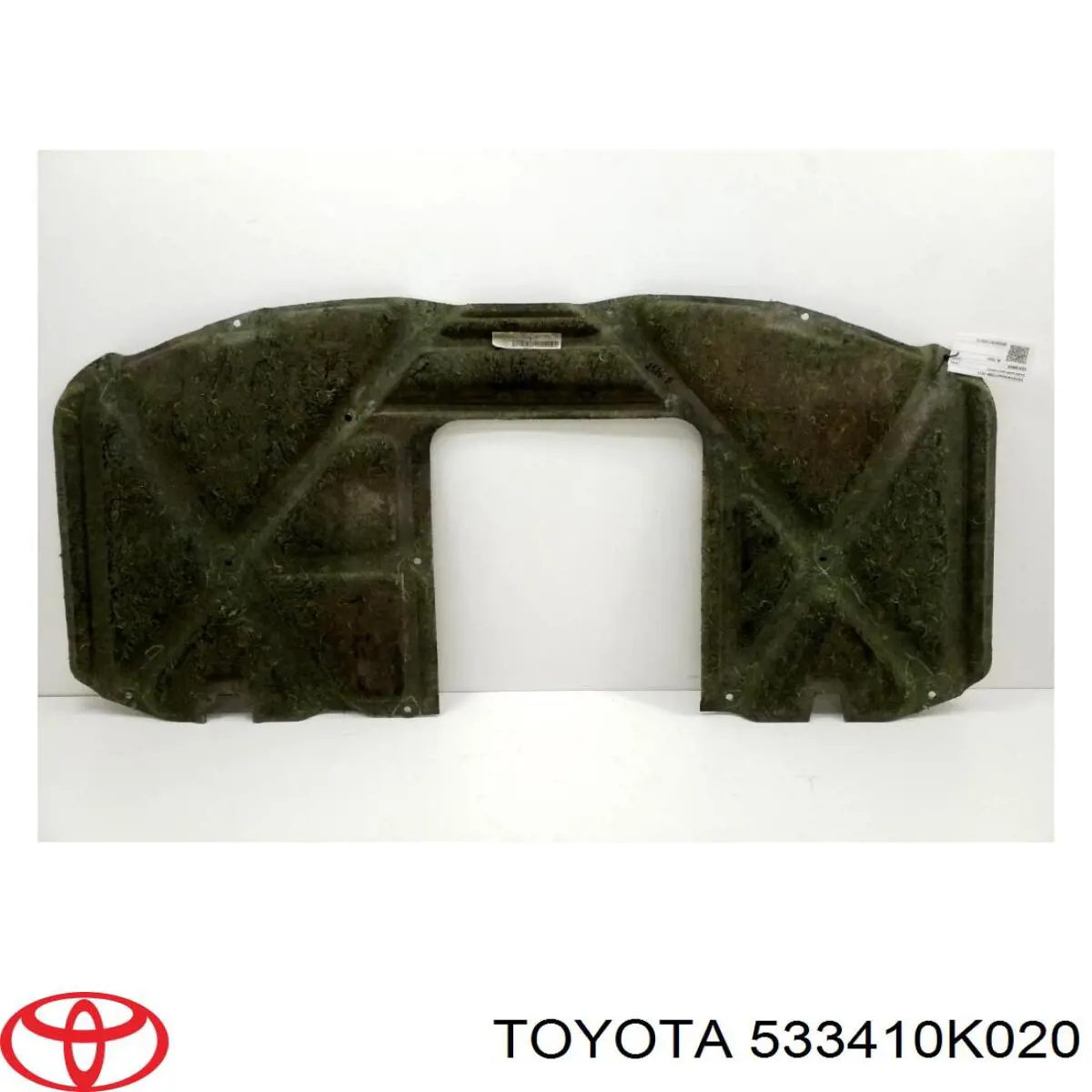 533410K020 Toyota Утеплювач капота