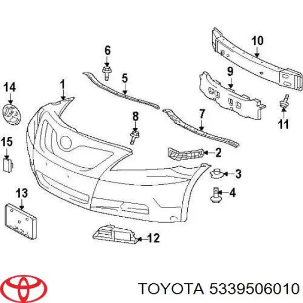 5339506010 Toyota 